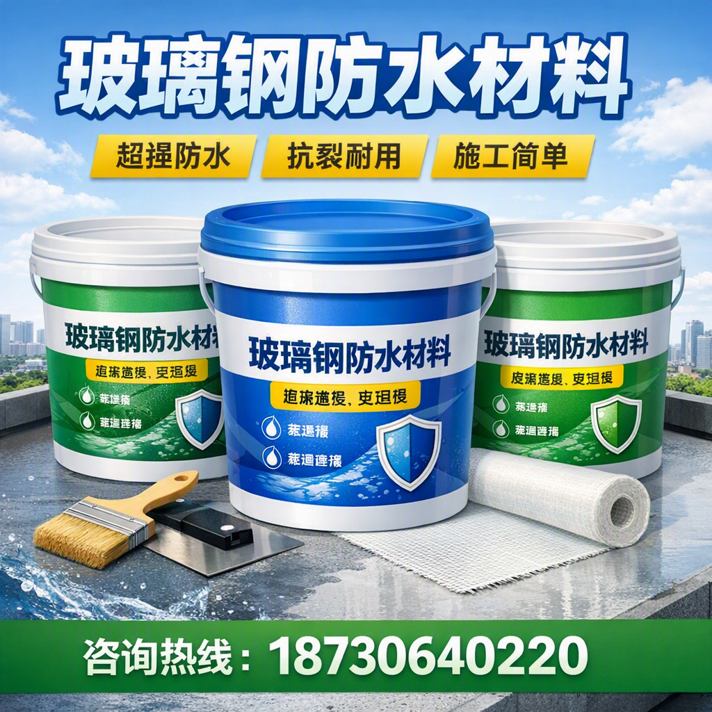 了解玻璃钢防水材料的市场趋势，茂名 企业不可不知